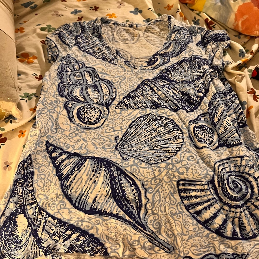 Lilly Pulitzer EUC Etta Top XS